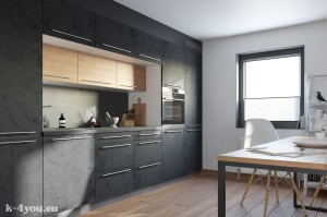 PORTO - Modular Kitchen (wood effect, laminate)