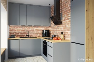 VELVET - Modular Kitchen (matt, acrylic)