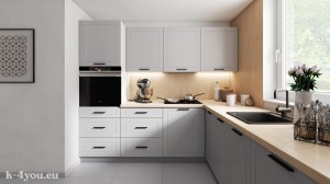 QUATRO PLUS - Modular Kitchen (matt, lacquered)