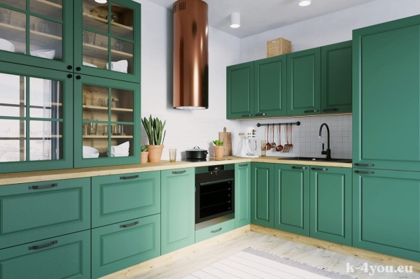 CLASSIC - Modular Kitchen (matt, lacquered)