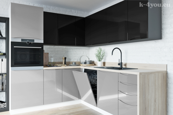 SUN - Modular Kitchen (gloss, lacquered)