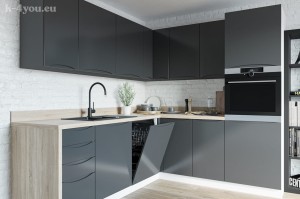 SUN - Modular Kitchen (matt, lacquered) 