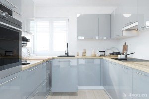 CANNES - Modular Kitchen (gloss, lacquered) 