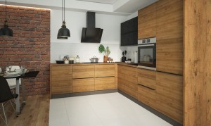 PORTO - Modular Kitchen (wood effect, laminate)