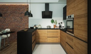 PORTO - Modular Kitchen (wood effect, laminate)