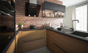 PORTO - Modular Kitchen (wood effect, laminate)