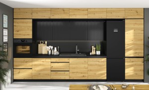LISBON - Modular Kitchen (wood effect, laminate)