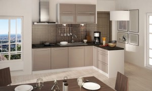 QUATRO - Modular Kitchen (matt, laminate)