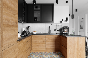 BARCELONA - Modular Kitchen (wood effect, laminate)